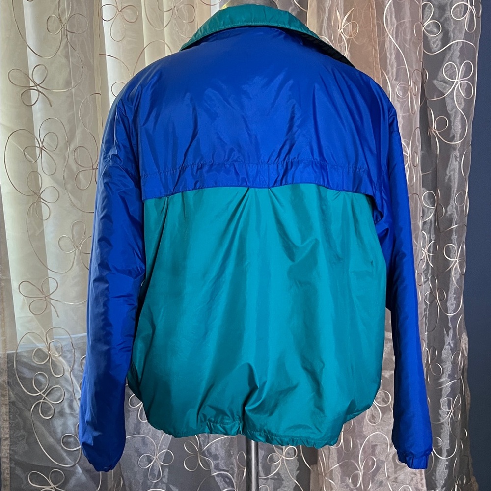 Columbia Men's Blue and Teal Windbreaker size XL - Picture 8 of 11